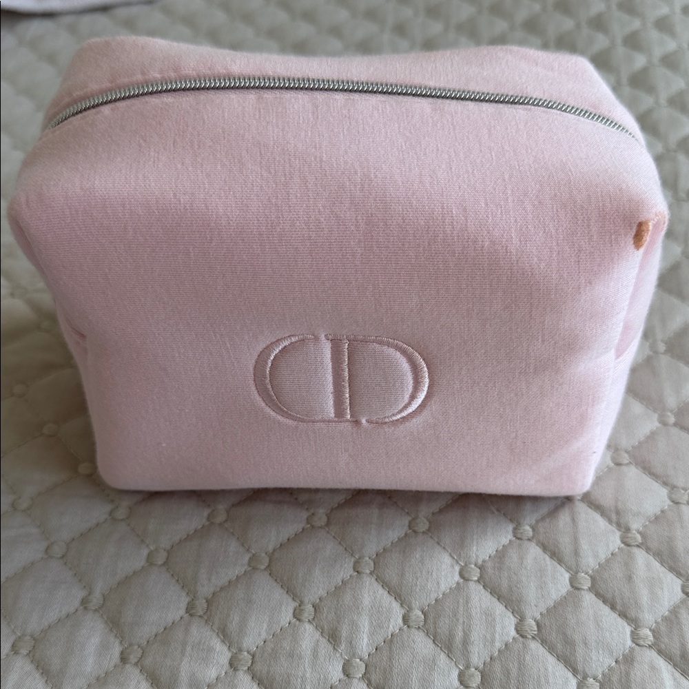 Dior Soft Pink Makeup Pouch